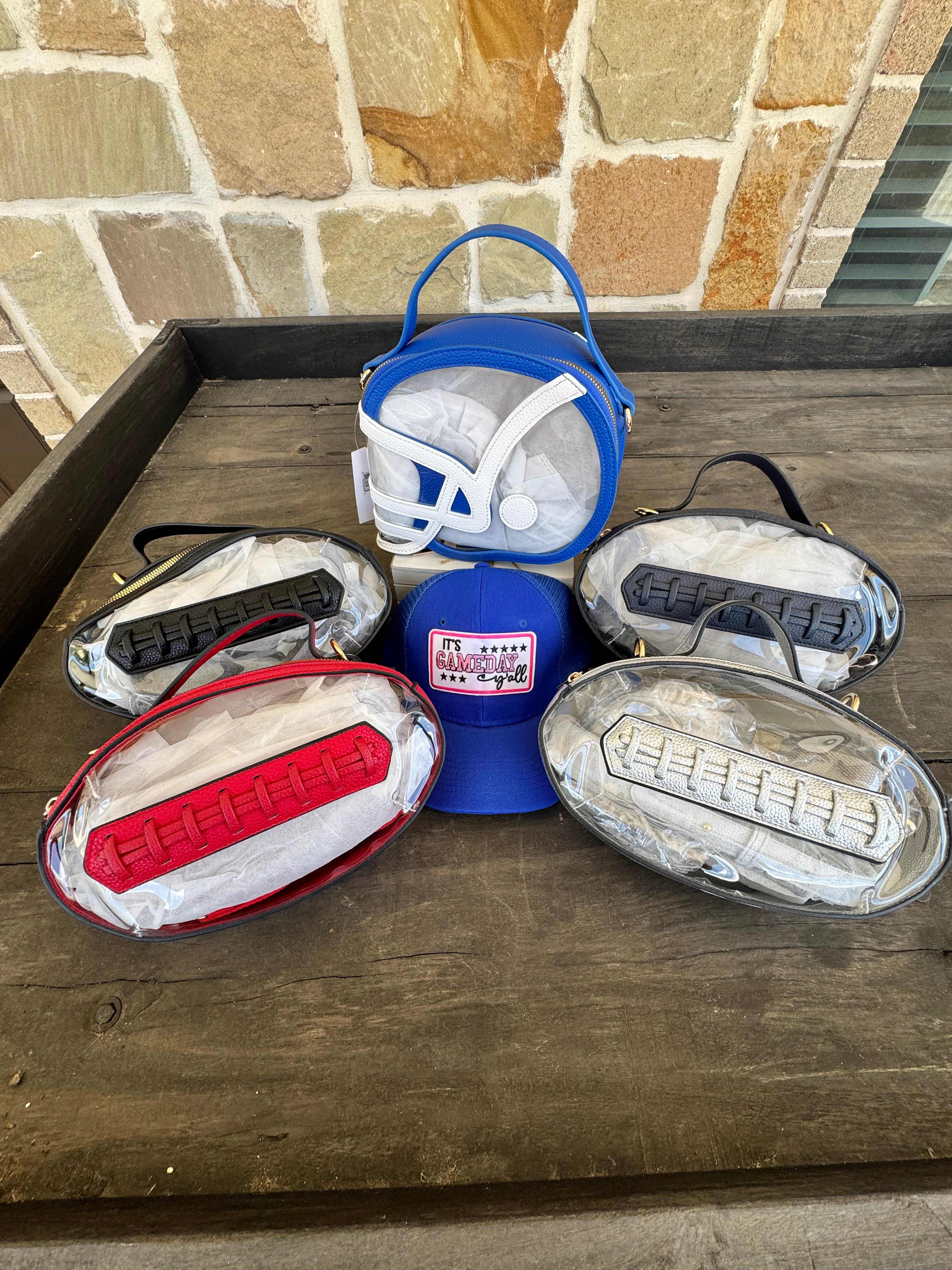Game day clear bags