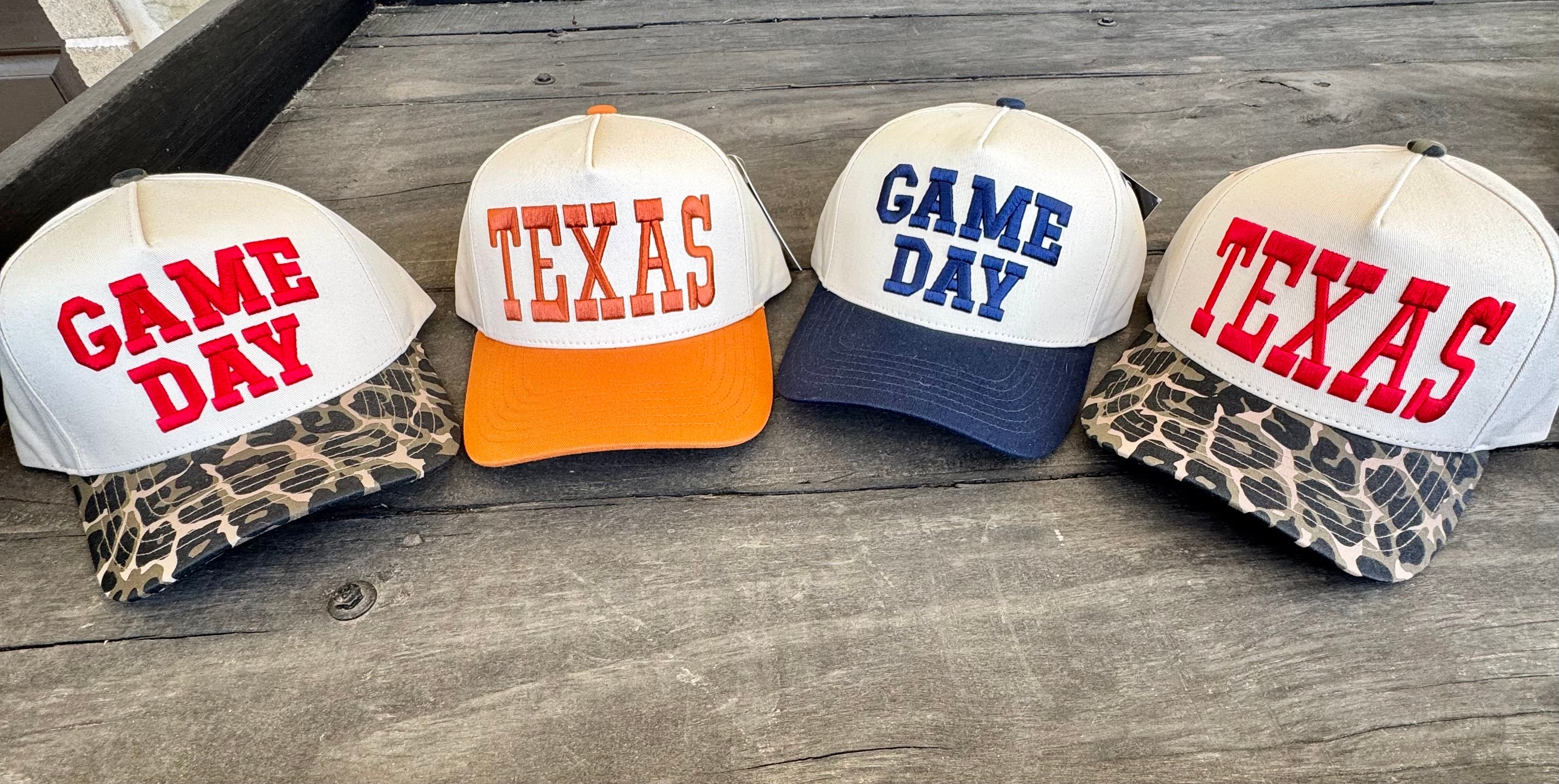Game day caps