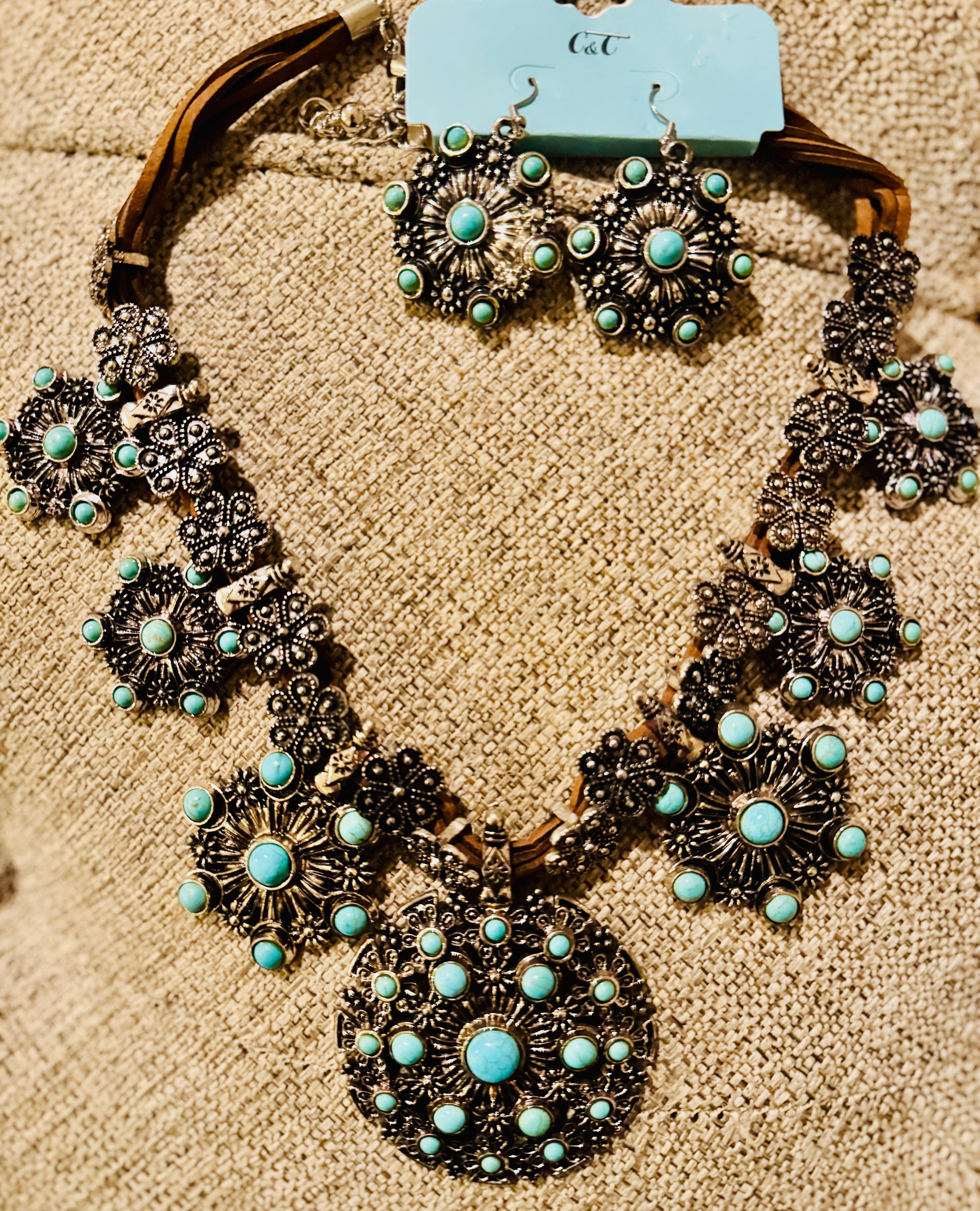 Turquoise Rope Set