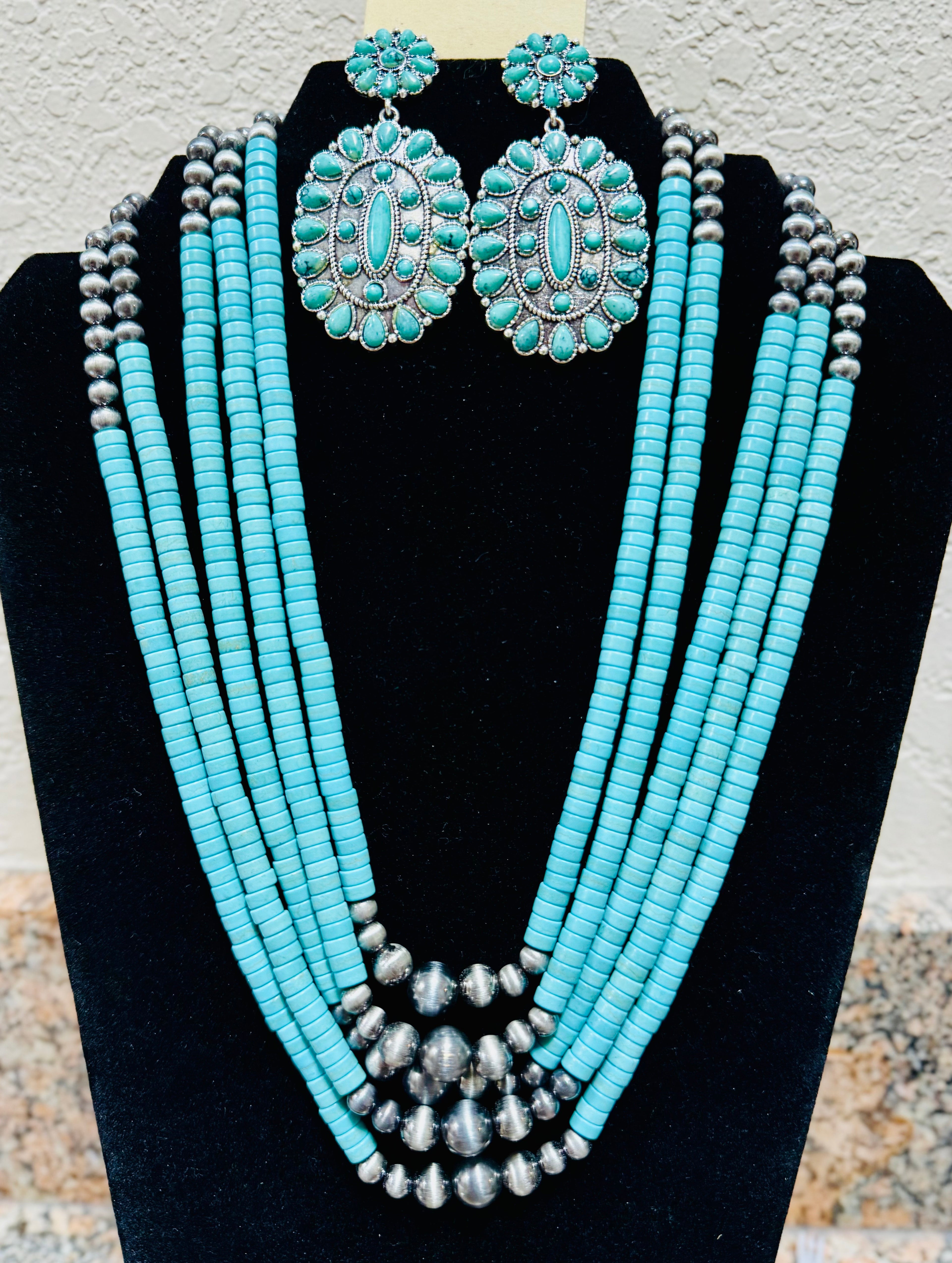 Turquoise/Green Set